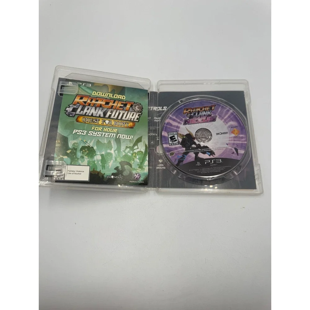 Ratchet and Clank Into the Nexus Sony PlayStation 3 PS3 Game Disc Case CIB